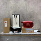 gg Horsebit 1955 Shoulder Bag Red Textured With A Vintage Effect For Women 9.8in/25cm gg ‎602204 1DB0G 6638