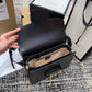 gg Horsebit 1955 Shoulder Bag Black Textured With A Vintage Effect For Women 9.8in/25cm gg ‎602204 1DB0G 1000