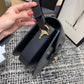 gg Horsebit 1955 Shoulder Bag Black Textured With A Vintage Effect For Women 9.8in/25cm gg ‎602204 1DB0G 1000