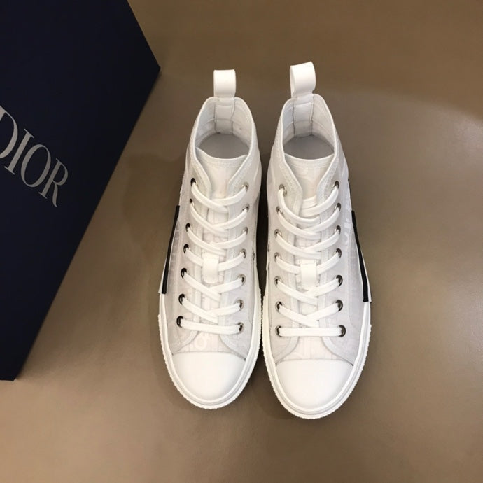 BL - DIR B23 White HIGH-TOP SNEAKER
