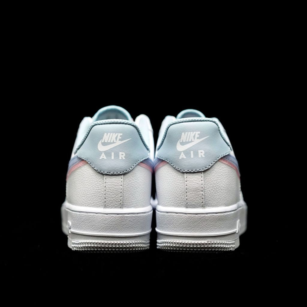 BL - AF1 Blue Pink Double Hook Women's