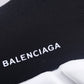 BL - Bla Socks And Shoes Black And White Red Sneaker