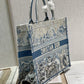 DI Large Book Tote Bag Blue For Women 42cm/16in CD