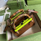 gg Diana Mini Tote Bag Brown For Women  8in/20cm gg 702732 U3ZDT 2185