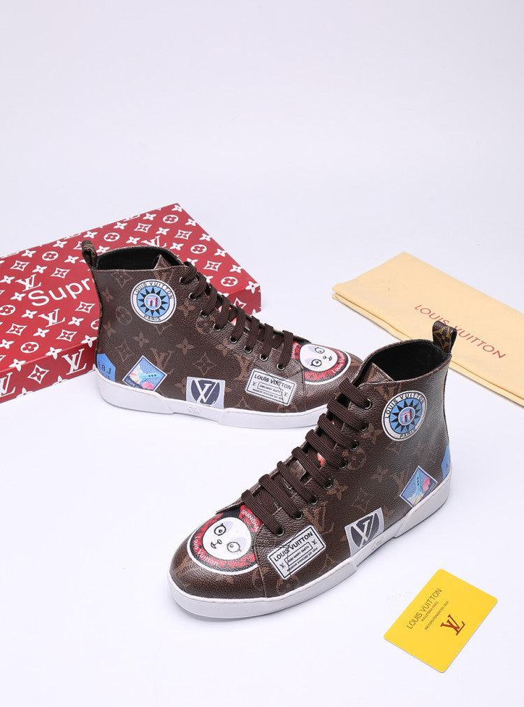 BL - LUV Stellar Trainer Boot Brown Sneaker