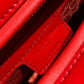 DI Large Lady Bag Gold Toned Hardware Red Patent For Women 12.5in/32cm CD