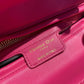 DI Medium Lady Bag Gold Toned Hardware Hot Pink For Women 9.5in/24cm CD