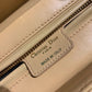 DI Medium Lady Bag Gold Toned Hardware Pale Yellow For Women 9.5in/24cm CD