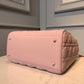 DI Medium Lady Bag Matte Hardware Powder Pink For Women 9.5in/24cm CD