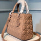 DI Medium Ultramatte Lady Bag Blush For Women, Women’s Handbags 9in/24cm CD M0565ILOI_M50P