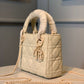 DI Mini Lady Bag Ivory For Women 6.5in/17cm CD M0505SLOI