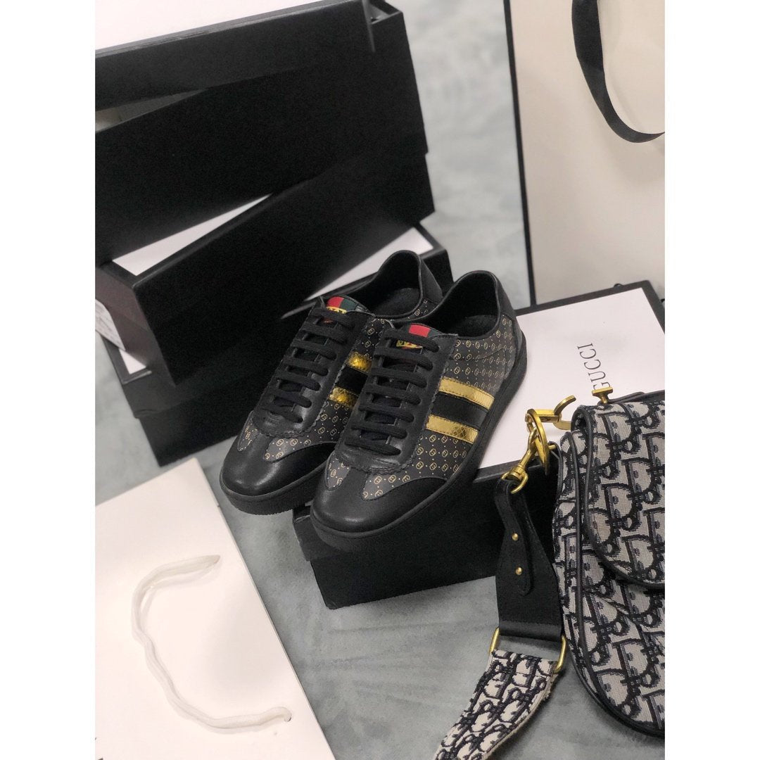 BL-GCI  Black Gold Sneaker 094