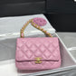 ChanelSmall Flap Bag Gold-Tone Metal PiNike Bag For Women 16cm/6.2in