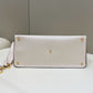 FI Way Medium White Bag For Woman 29.5cm/11.5in
