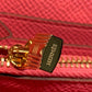 HM Kelly Wallet To Go Woc Pink With Gold Toned Hardware Bag For Women 8.2in/21cm