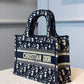 DI Mini Book Tote Bag Blue By Maria Grazia Chiuri For Women 9in/22cm CD S5475ZRIW_M928