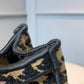 DI Mini Book Tote Bag Herringbone Embroidered Canvas For Women 22cm/9in CD