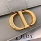 DI Medium 30 Montaigne Bag Blue-Gray Box For Women 24cm/9in CD