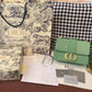 DI Medium 30 Montaigne Bag Deep Mint Green Box For Women 24cm/9in CD