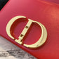 DI Mini 30 Montaigne Bag Gold Toned Hardware Red For Women 18cm/7in CD