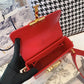 DI Mini 30 Montaigne Bag Gold Toned Hardware Red For Women 18cm/7in CD