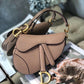 DI Saddle Bag Blush Grained For Women, Women’s Bags 19.5cm/7.6in CD