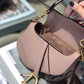 DI Saddle Bag Blush Grained For Women, Women’s Bags 19.5cm/7.6in CD