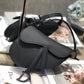 DI Mini Saddle Bag Black Ultramatte For Women 19.5cm/7.6in CD