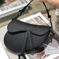 DI Mini Saddle Bag Black Ultramatte For Women 19.5cm/7.6in CD