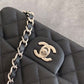ChanelSmall Classic Handbag Rose Gold Toned Hardware Black For Women, Women’s Bags, Shoulder and Crossbody Bags 7.8in/20cm A01113