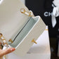 Chanel Classic Mini Flap Bag Golden Hardware White For Women 6.6in/17cm A35200
