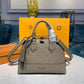 LV Neo Alma BB Monogram Empreinte Galet Grey For Women,  Shoulder And Crossbody Bags 9.8in/25cm LV