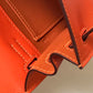 HM Kelly Orange For Women Gold Toned Hardware 8.7in/22cm