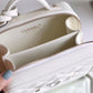ChanelVanity Case Bag Gold Toned Hardware For Women 6.6in/17cm