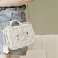 ChanelVanity Case Bag Gold Toned Hardware For Women 6.6in/17cm