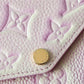 LV Pochette Felicie Monogram Empreinte Rose Poudre Pink For Women,  Shoulder And Crossbody Bags 21cm/8.3in LV M67856