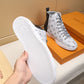 BL - LUV Stellar Trainer Boot White Black Sneaker