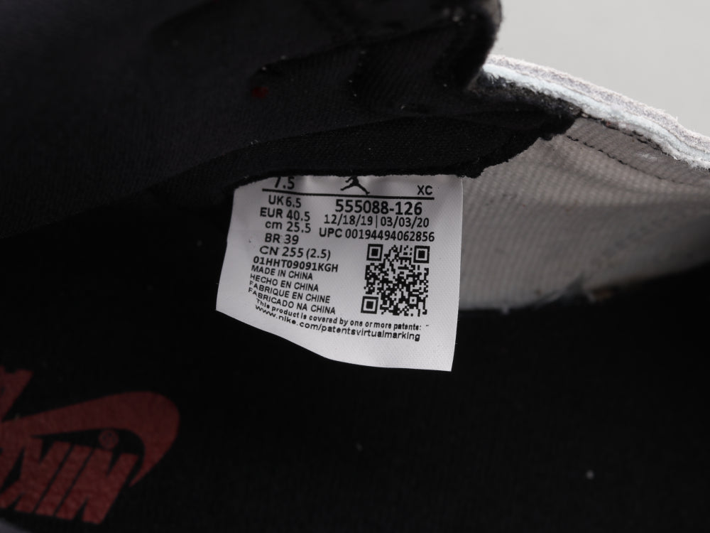 BL - AJ1 Small Union Soot