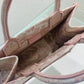 DI Small Book Tote Pink, For Women, Women’s Handbags 26.5cm/10.5in CD