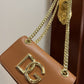 DG Polished 3.5 Phone Bag Brown For Women 7.3in/19cm DG