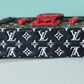 LV Petite Malle Embossed And Foamed Black/ White For Women,  Shoulder And Crossbody Bags 7.9in/20cm LV M59638