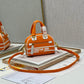DI Mini Vibe Zip Bowling Bag, Orange Handbags, Bowling Bags, 17cm CD