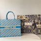DI Large Book Tote Blue, For Women, Women’s Handbags 16.5in/42cm CD