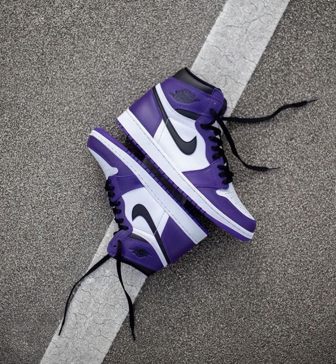 BL - AJ1 Zi Jia Ge new purple toe