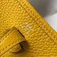 HM Evelyne 16 Amazone Bag Yellow With Silver-Toned Hardware For Women, Shoulder And Crossbody Bags 6.3in/16cm