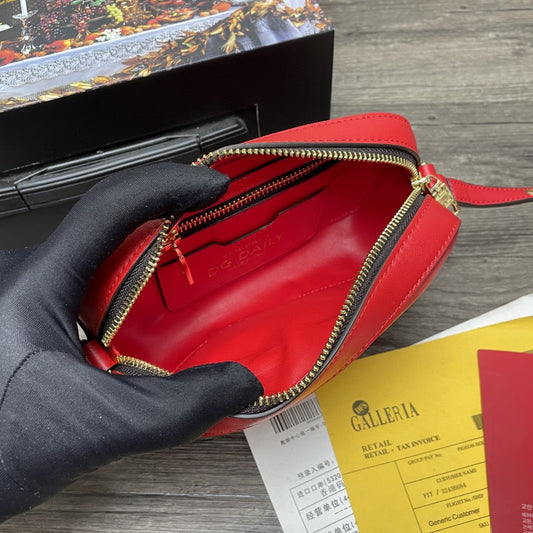 DG Crossbody 3.5 Bag Red For Women 7.5in/19cm DG 