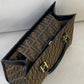 FI Tote Bag 13.8in/35cm Brown For Women FF