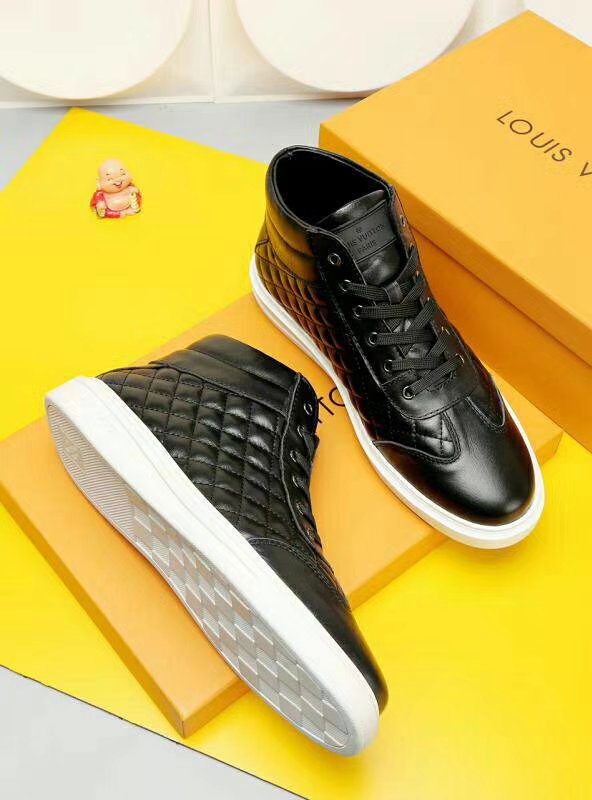 BL - LUV HIgh Top Metal Black Sneaker