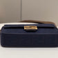 FI Baguette Dark Blue For Women, Women’s Handbags, Shoulder And Crossbody Bags, 10.6in/27cm FF 8BR600AC9OF19PO