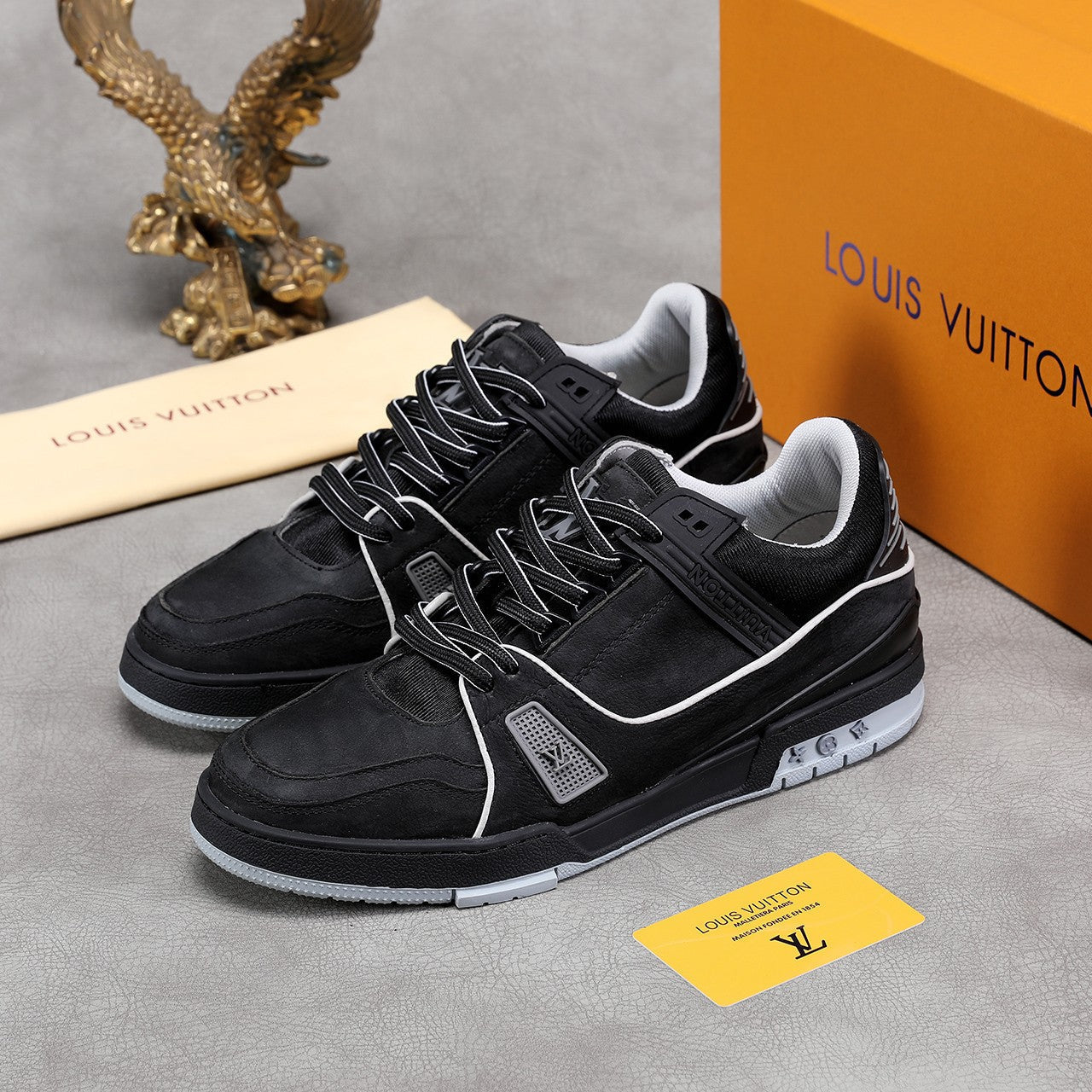 BL - LUV Traners Vert Black Sneaker